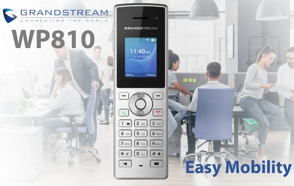 مشخصات فنی تجربهای متفاوت با تلفن بیسیم تحت شبکه گرنداستریم WP810