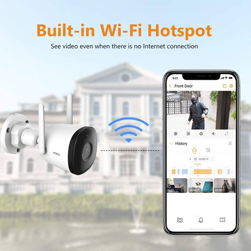 دوربین مداربسته تحت شبکه آیمو مدل Bullet 2E 5MP IPC-K3DP-5H0WF - تصویر 4